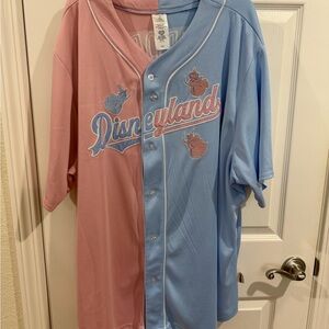 Disneyland Pink and Blue Women's Jersey